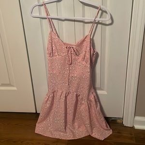 Rue 21 Pink cherry blossom dress